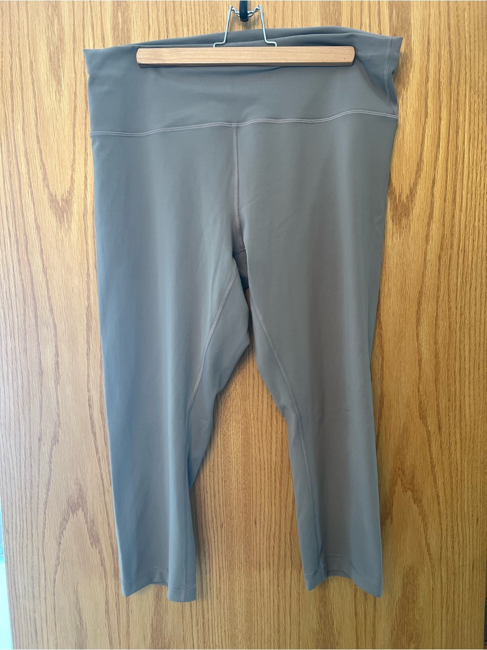 Lululemon Wunder Train High-Rise 21” (Warm Ash Gray) - Size 16